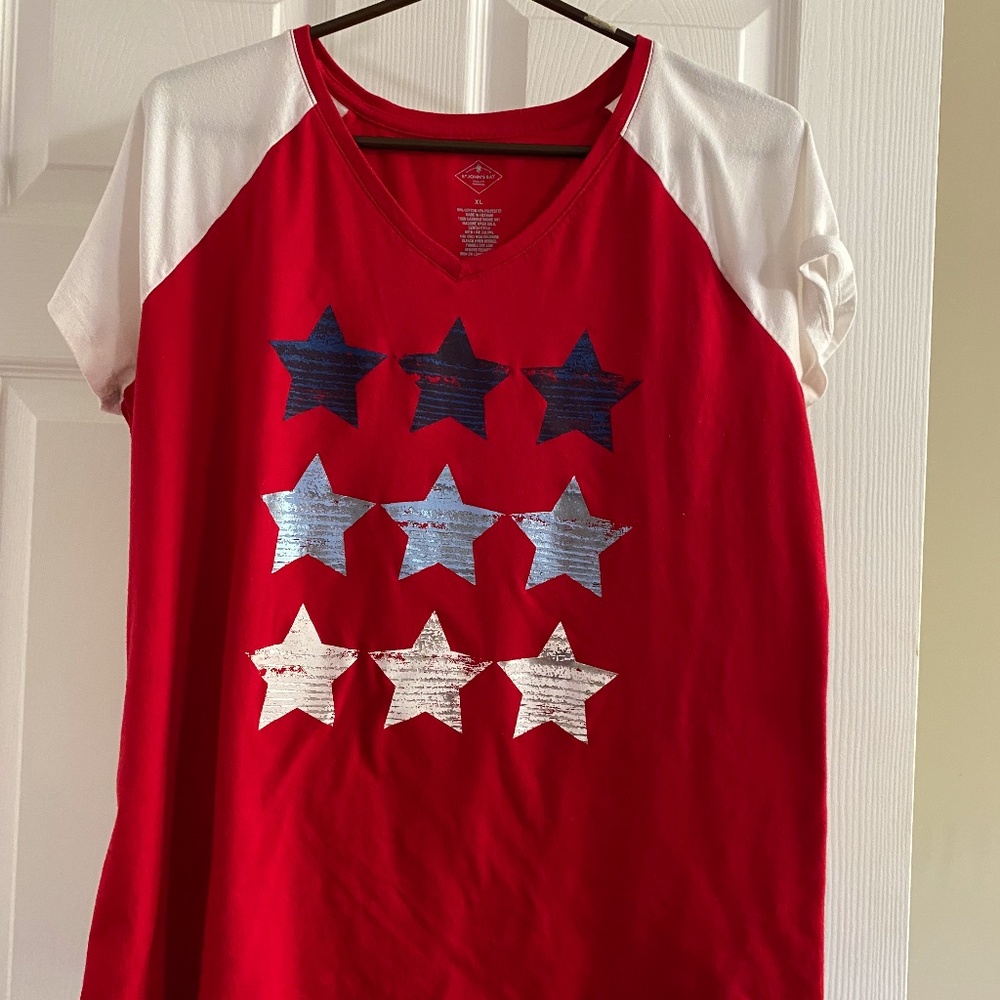 St. John's Bay Raglan Tee